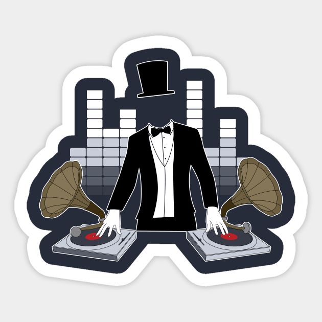 DJ Gramophone Sticker by MrRasputin